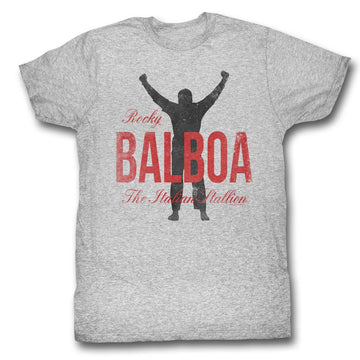 Rocky Mens S/S T-Shirt - Balboa - Heather Gray Heather