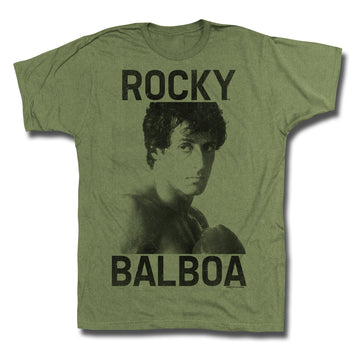 Rocky Mens S/S T-Shirt - Balboa - Solid Military Green