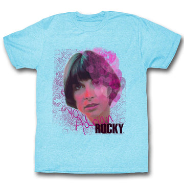 Rocky Mens S/S T-Shirt - Adrian - Heather Light Blue Heather
