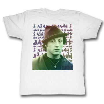 Rocky Mens S/S T-Shirt - Jawn - Solid White