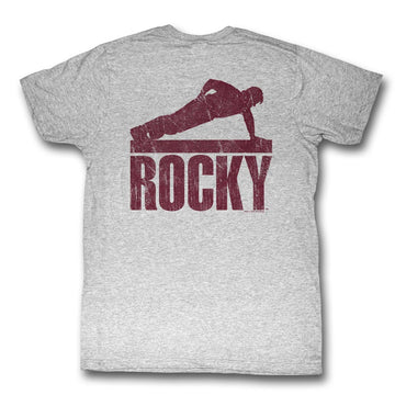 Rocky Mens S/S T-Shirt - Pushup - Heather Gray Heather
