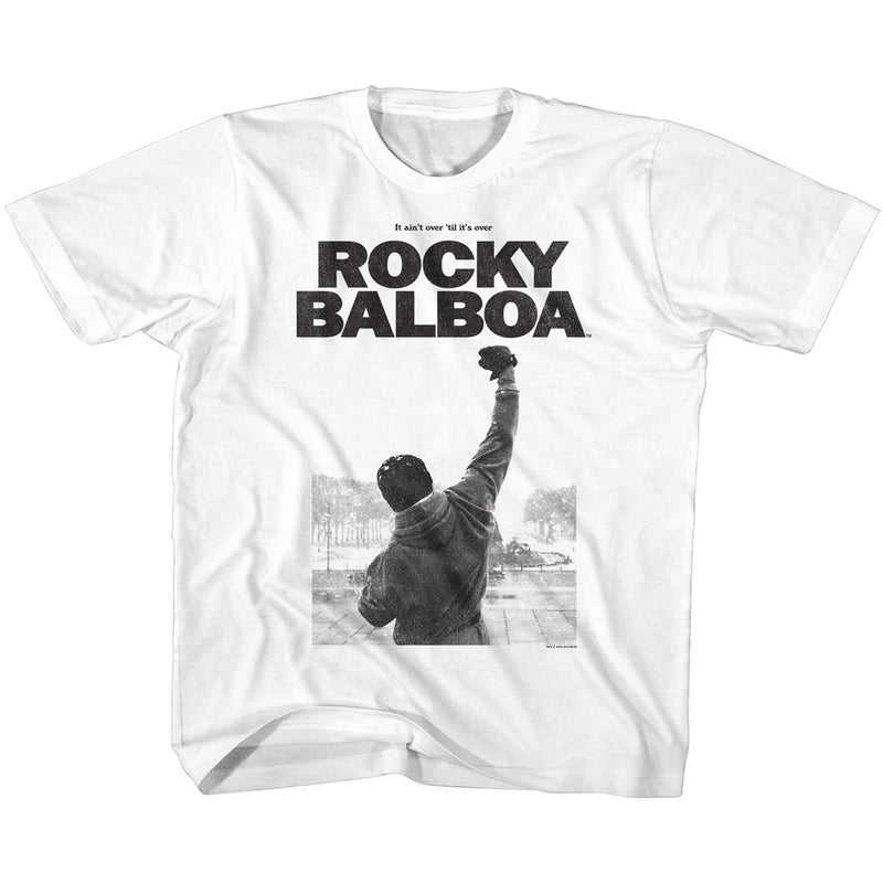 Rocky Toddler S/S T-Shirt - Rocky6 - Solid White