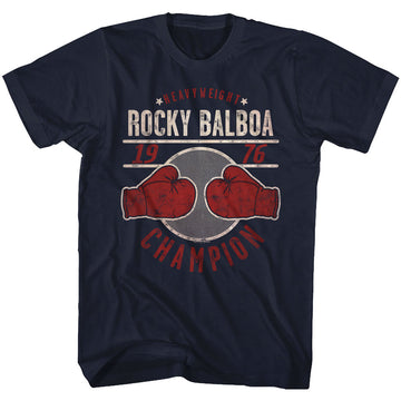 Rocky Mens S/S T-Shirt - Champ76 - Solid Navy