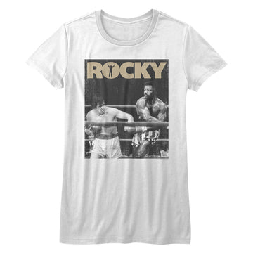 Rocky Girls Juniors S/S T-Shirt - Rocky One - Solid White