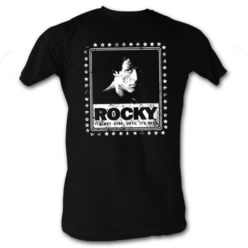 Rocky Mens S/S T-Shirt - Black - Solid Black