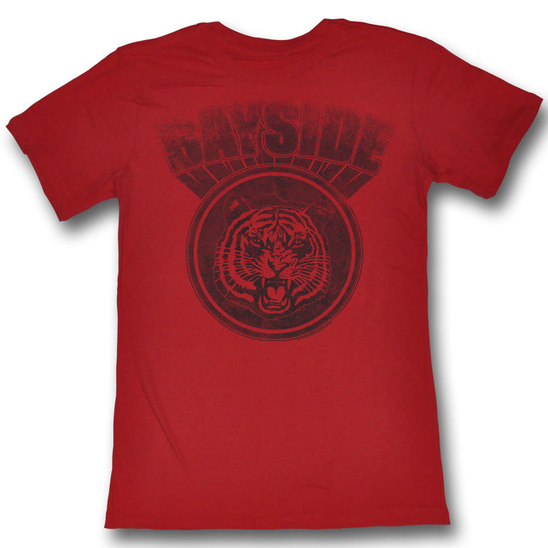 Saved By The Bell Girls Juniors S/S T-Shirt - Saved - Solid Red