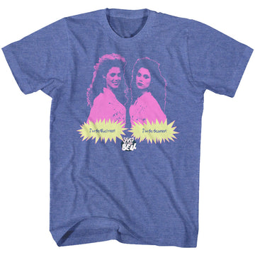 Saved By The Bell Mens S/S T-Shirt - So Much - Solid Royal