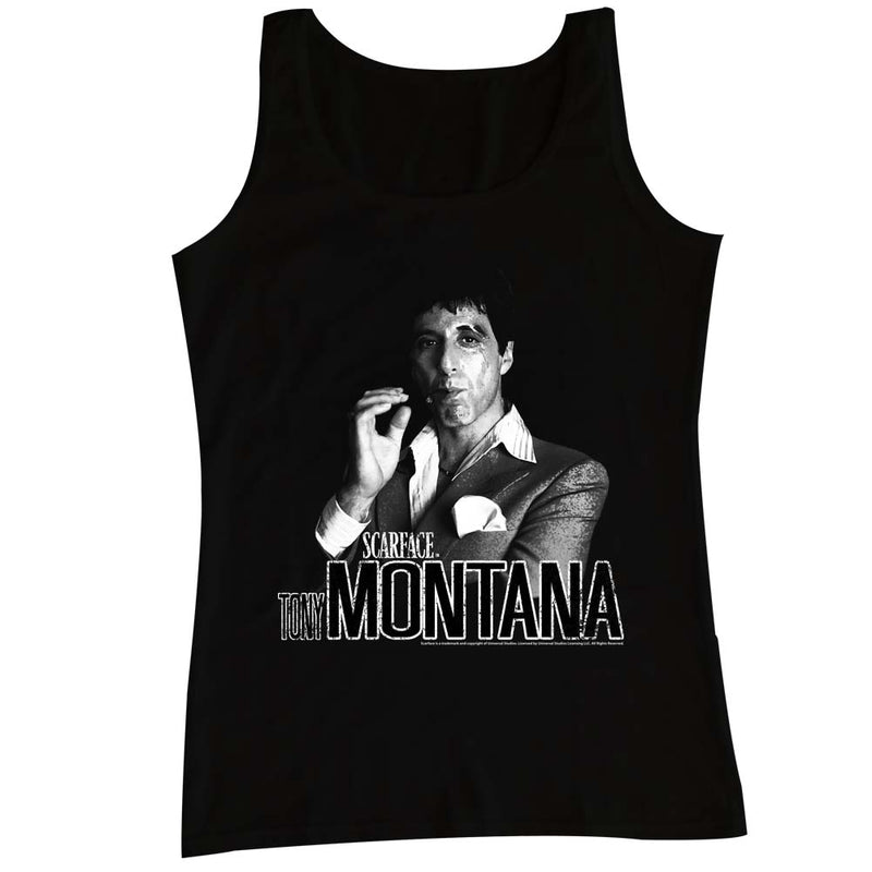 Scarface Mens  Tank - Tony Tank - Solid Black