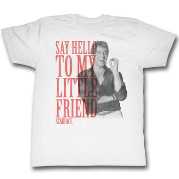 Scarface Mens S/S T-Shirt - Innuendo - Solid White