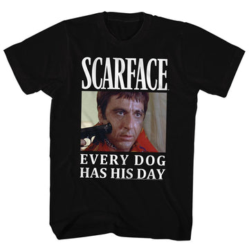 Scarface Mens S/S T-Shirt - Doge - Solid Black