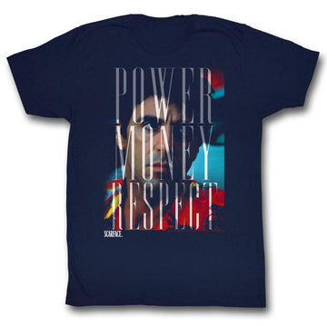Scarface Mens S/S T-Shirt - Pmr - Solid Navy