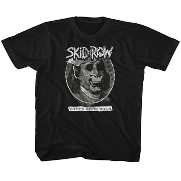 Skid Row Toddler S/S T-Shirt - Dead Benji - Solid Black
