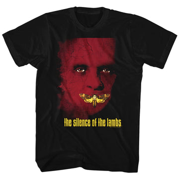 Silence Of The Lambs Mens S/S T-Shirt - Poster - Solid Black