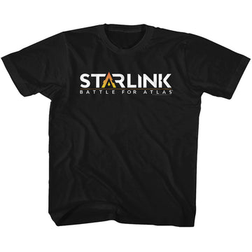 Starlink Youth S/S T-Shirt - Starlink Logo - Solid Black