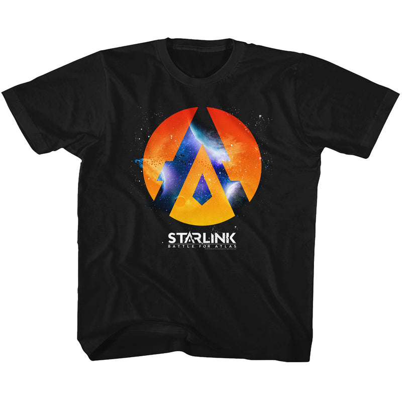 Starlink Toddler S/S T-Shirt - Full Of Stars - Solid Black