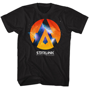 Starlink Mens S/S T-Shirt - Full Of Stars - Solid Black