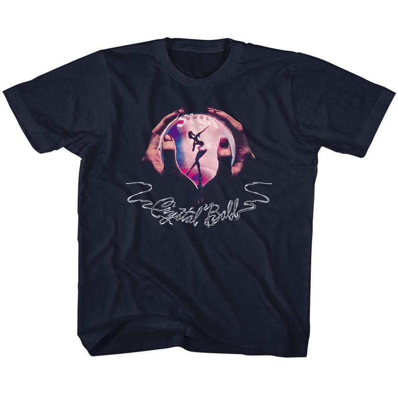 Styx Toddler S/S T-Shirt - Crystal Ball - Solid Navy