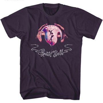 Styx Mens S/S T-Shirt - Crystal Ball - Heather Blackberry Heather