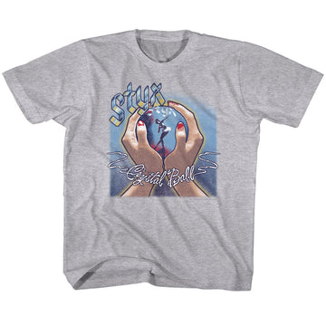 Styx Toddler S/S T-Shirt - Bright Ball - Heather Gray Heather