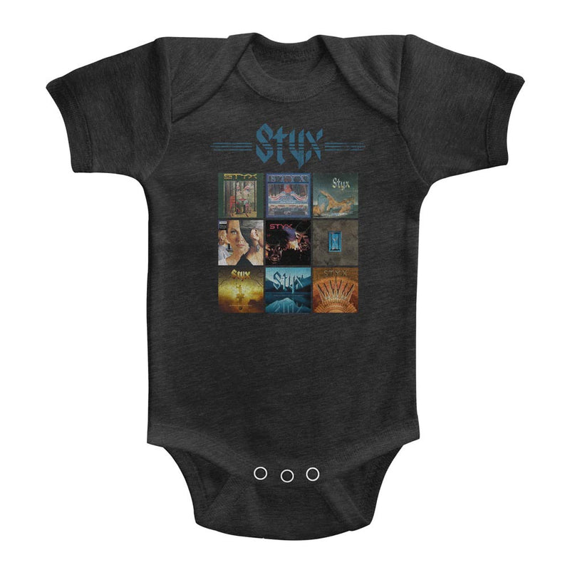 Styx Infant S/S Heather Bodysuit - Album Grid - Heather Vintage Smoke