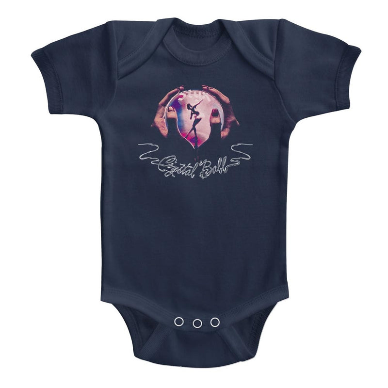 Styx Infant S/S Bodysuit - Crystal Ball - Solid Navy