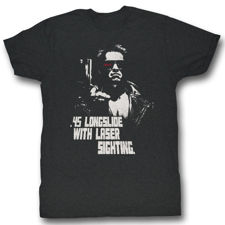 Terminator Mens S/S T-Shirt - Longslide - Solid Black