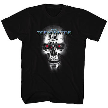 Terminator Mens S/S T-Shirt - The Terminator - Solid Black