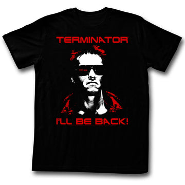 Terminator Mens S/S T-Shirt - Same Ol' T - Solid Black