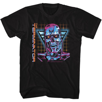 Terminator Mens S/S T-Shirt - So Very 80S - Solid Black
