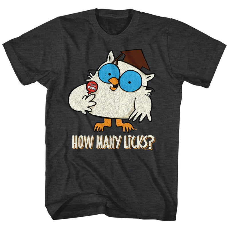 Tootsie Roll Mens S/S T-Shirt - Manylicks - Heather Black Heather
