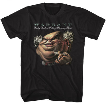 Warrant Mens S/S T-Shirt - Drfsr - Solid Black