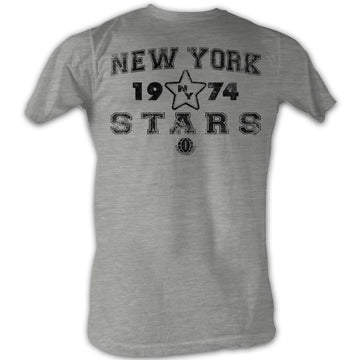 Wfl Mens S/S T-Shirt - Stars - Heather Gray Heather