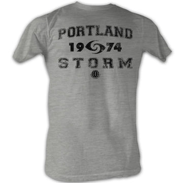 Wfl Mens S/S T-Shirt - P Storm - Heather Gray Heather
