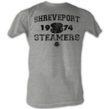 Wfl Mens S/S T-Shirt - Steamers - Heather Gray Heather