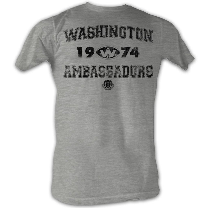 Wfl Mens S/S T-Shirt - Wa - Heather Gray Heather