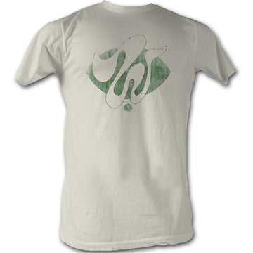 Wfl Mens S/S T-Shirt - Wind - Solid Natural