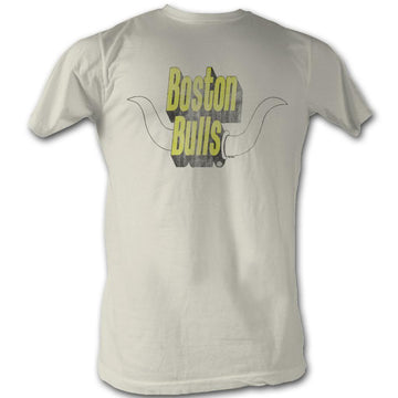 Wfl Mens S/S T-Shirt - B Ball, Not Really - Solid Natural