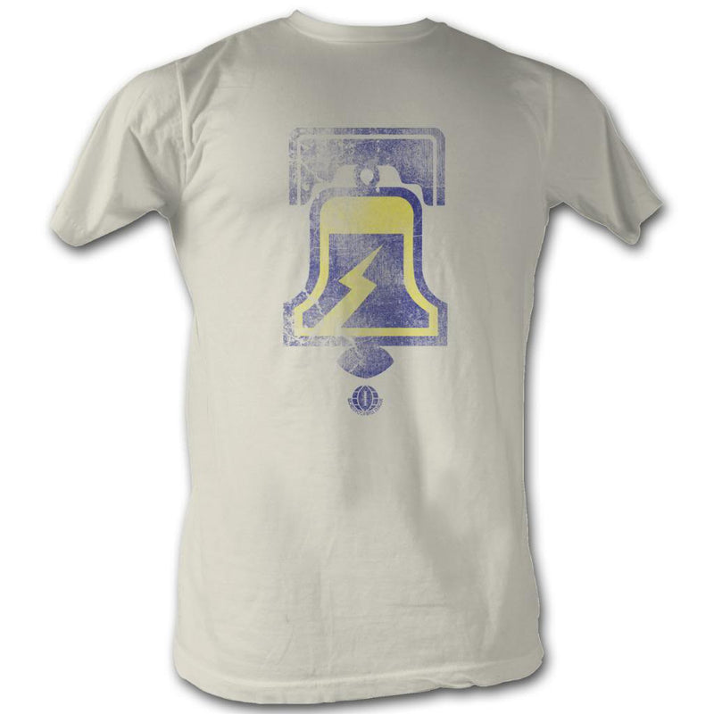 Wfl Mens S/S T-Shirt - Da Bell - Solid Natural