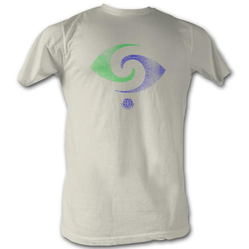 Wfl Mens S/S T-Shirt - Da Waves - Solid Natural