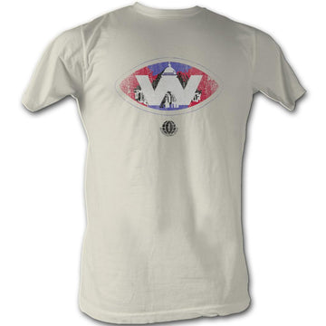 Wfl Mens S/S T-Shirt - Dubba - Solid Natural