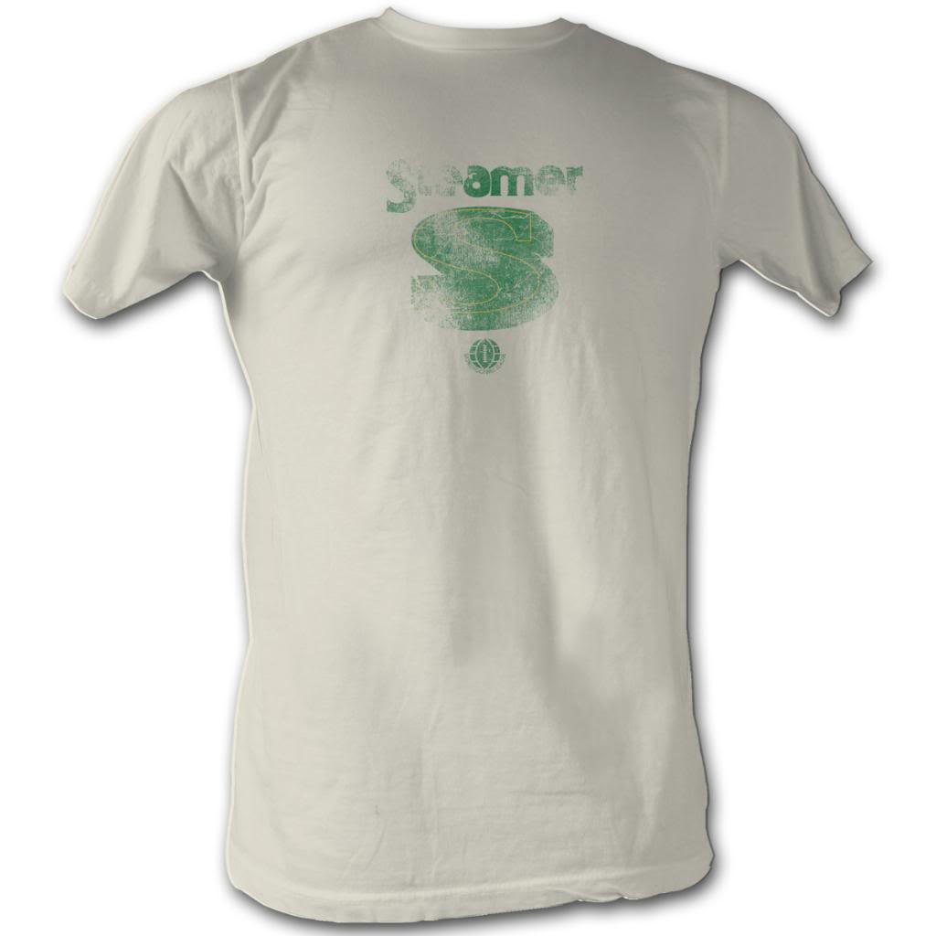 Wfl Mens S/S T-Shirt - Steamer - Solid Natural