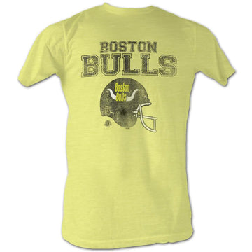 Wfl Mens S/S T-Shirt - Bulls - Heather Yellow Heather