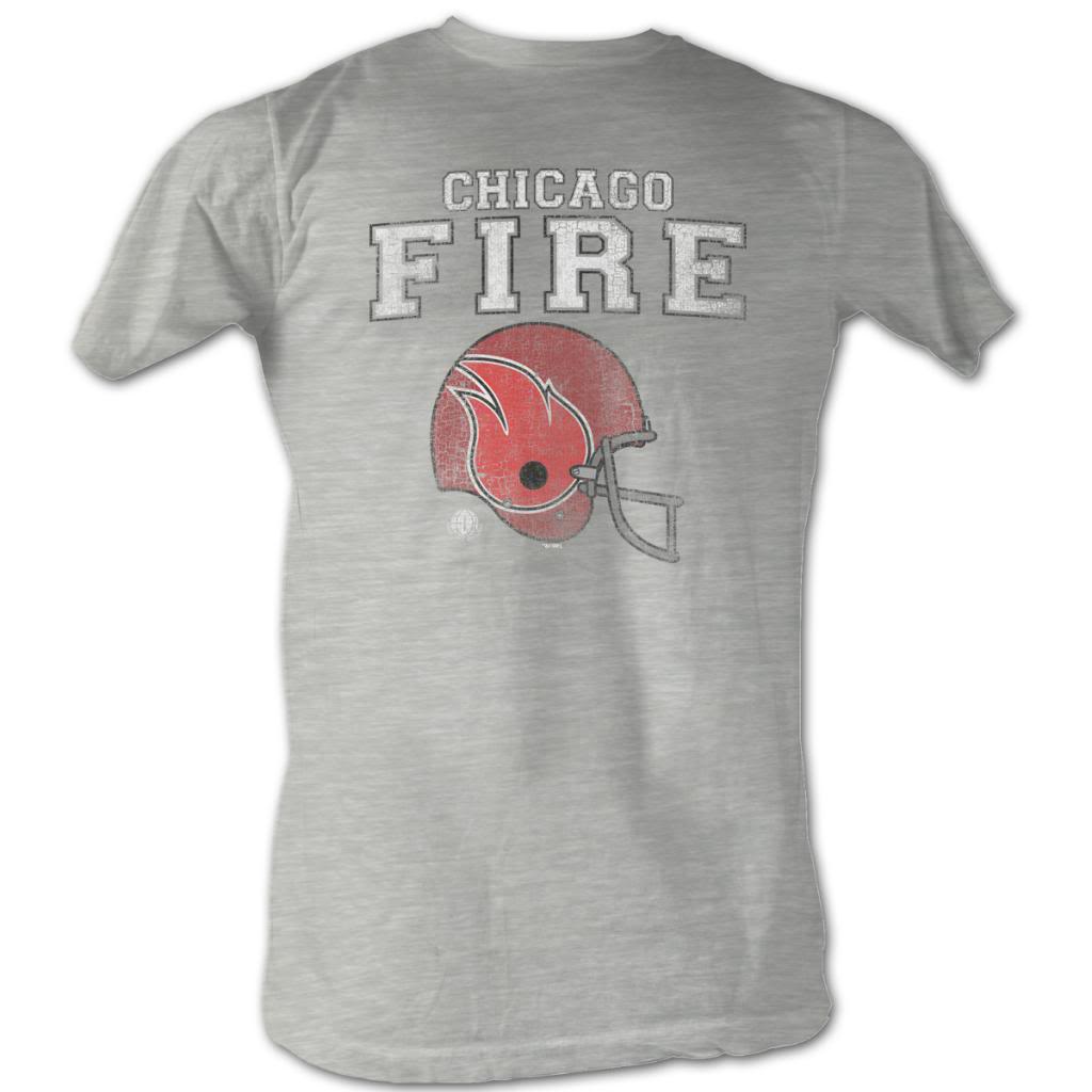 Wfl Mens S/S T-Shirt - Fire - Heather Gray Heather