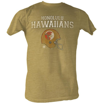 Wfl Mens S/S T-Shirt - Hawaiians - Heather Khaki Heather