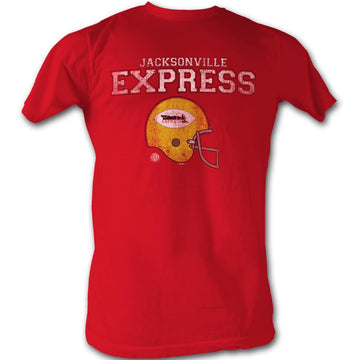 Wfl Mens S/S T-Shirt - Express - Heather Cherry Heather
