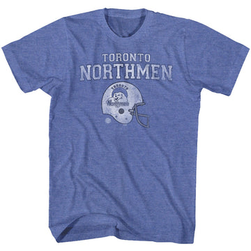 Wfl Mens S/S T-Shirt - Northmen - Heather Royal Heather