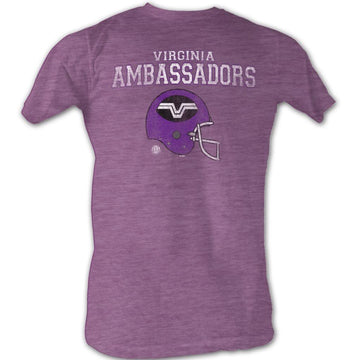 Wfl Mens S/S T-Shirt - Ambassadors - Heather Retro Purple Heather