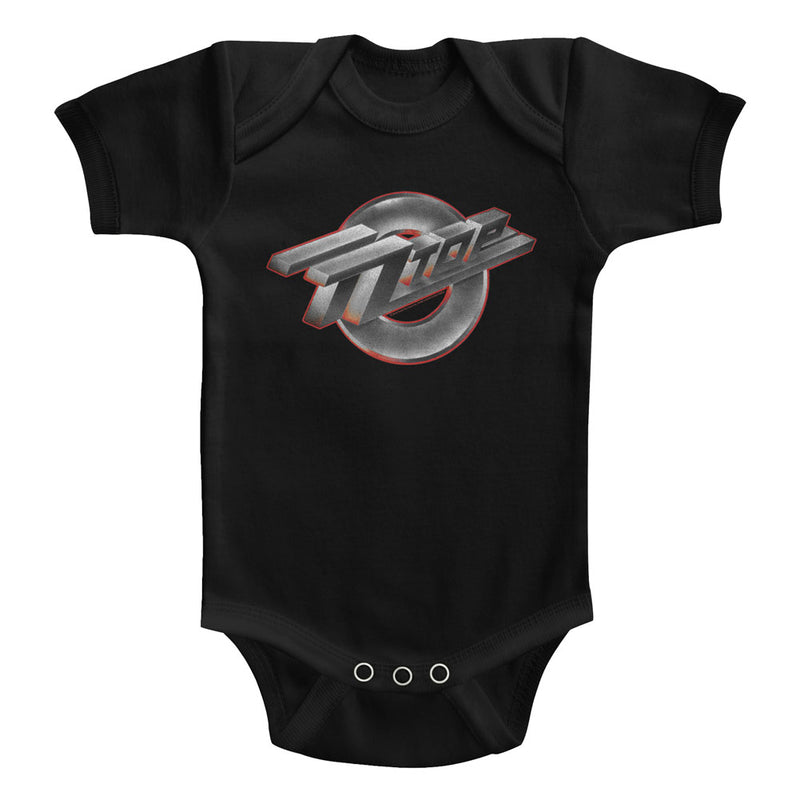 ZZ Top Infant S/S Bodysuit - Six Pack - Solid Black