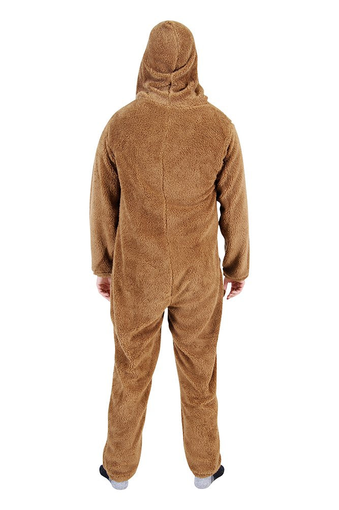 Star Wars Chewbacca Wookie Adult Union Suit Kigurumi Costume Pajama Onesie