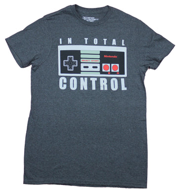 Nintendo Mens T-Shirt  - In Total Control NES Controller Image